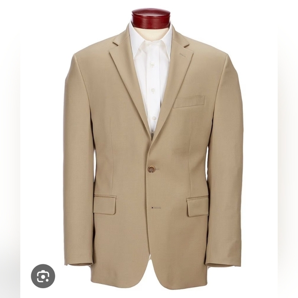 Turnbury Classic Fit Solid Sport Coat Size 43 L - Picture 1 of 6